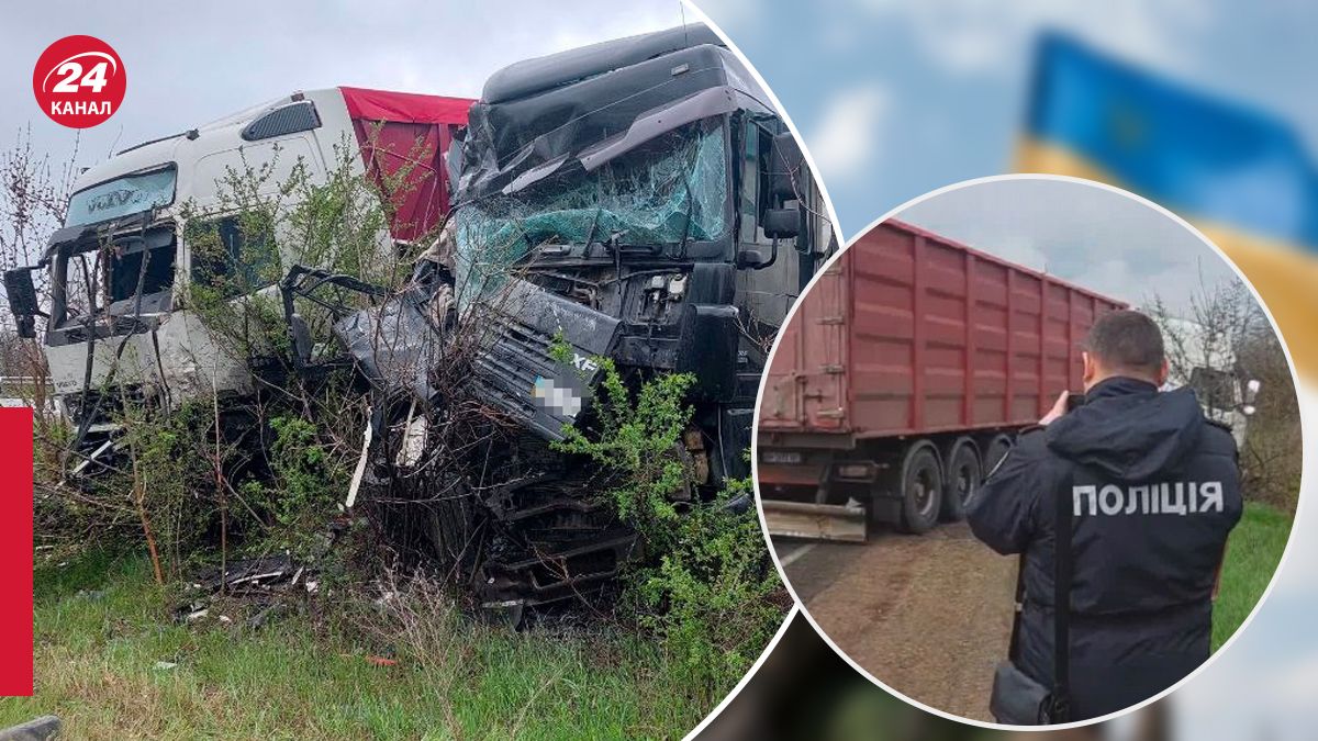 ДТП с участием трех транспортных средств в Одесской области