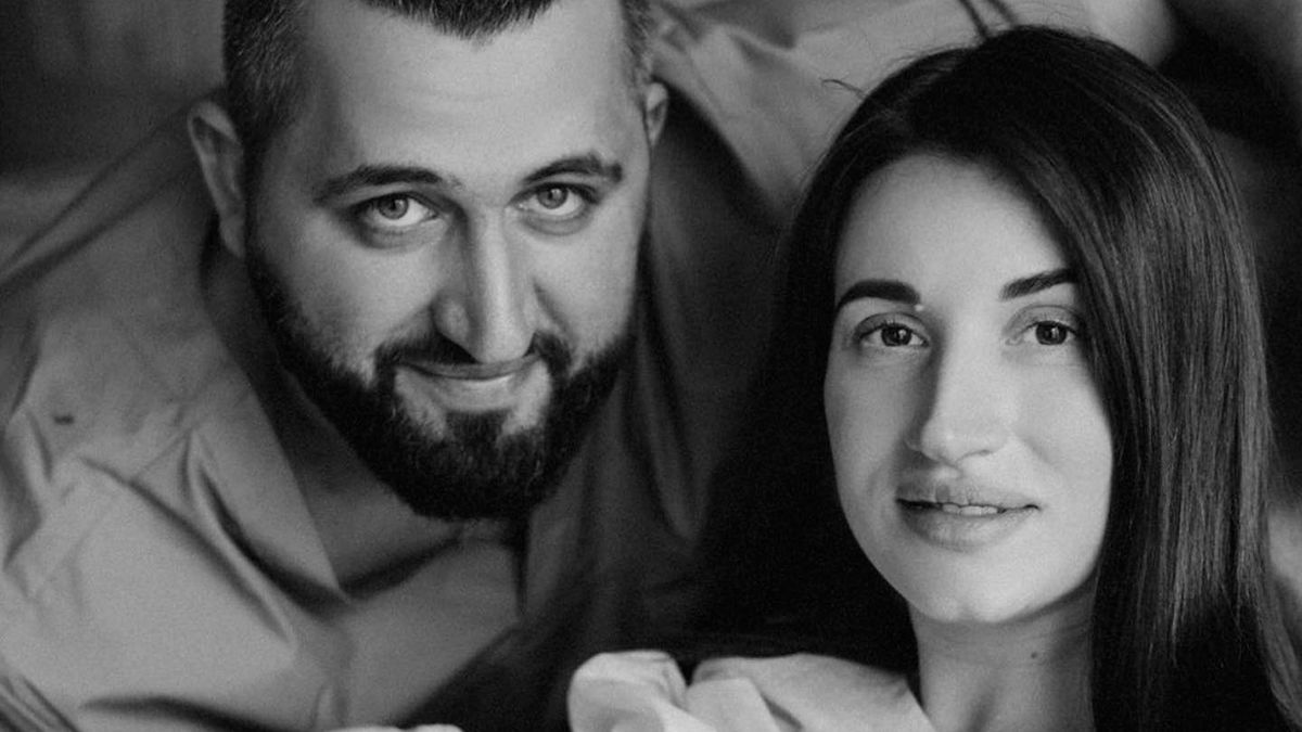 Євгенія Емеральд з чоловіком та донечкою