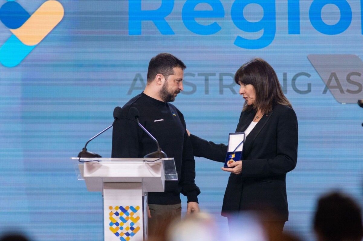 Володимир Зеленський та Анн Ідальго