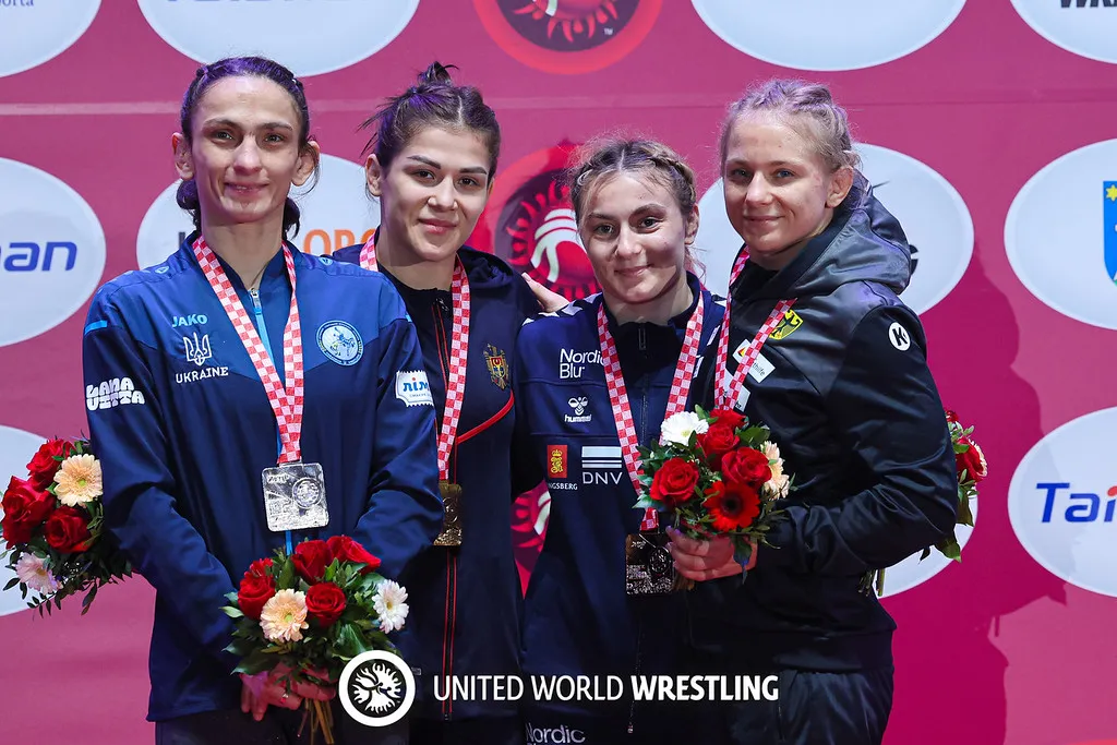 Юлия Ткач – призер чемпионата Европы-2023 по борьбе