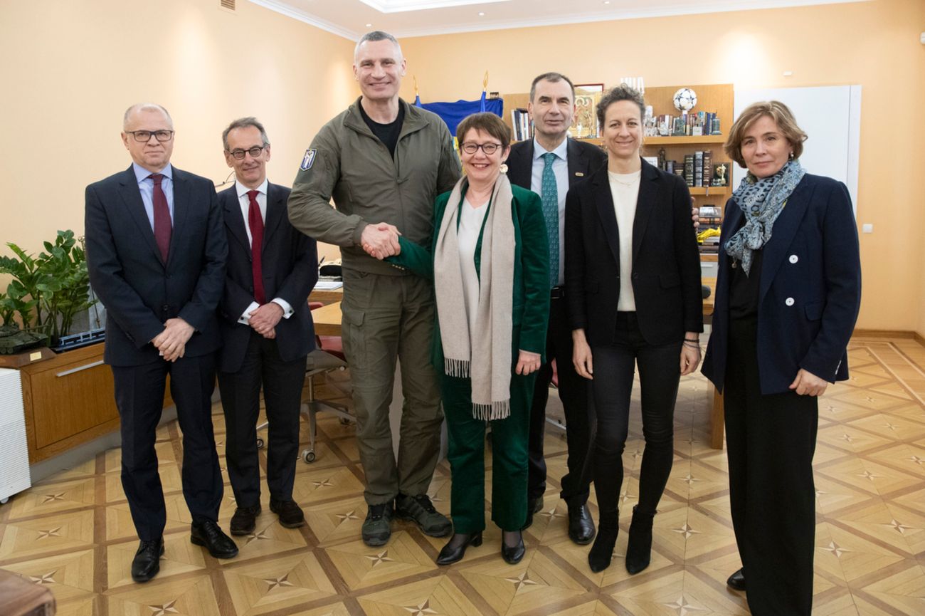 Віталій Кличко зустрівся з Оділь Рено-Бассо - деталі та підсумки зустрічі