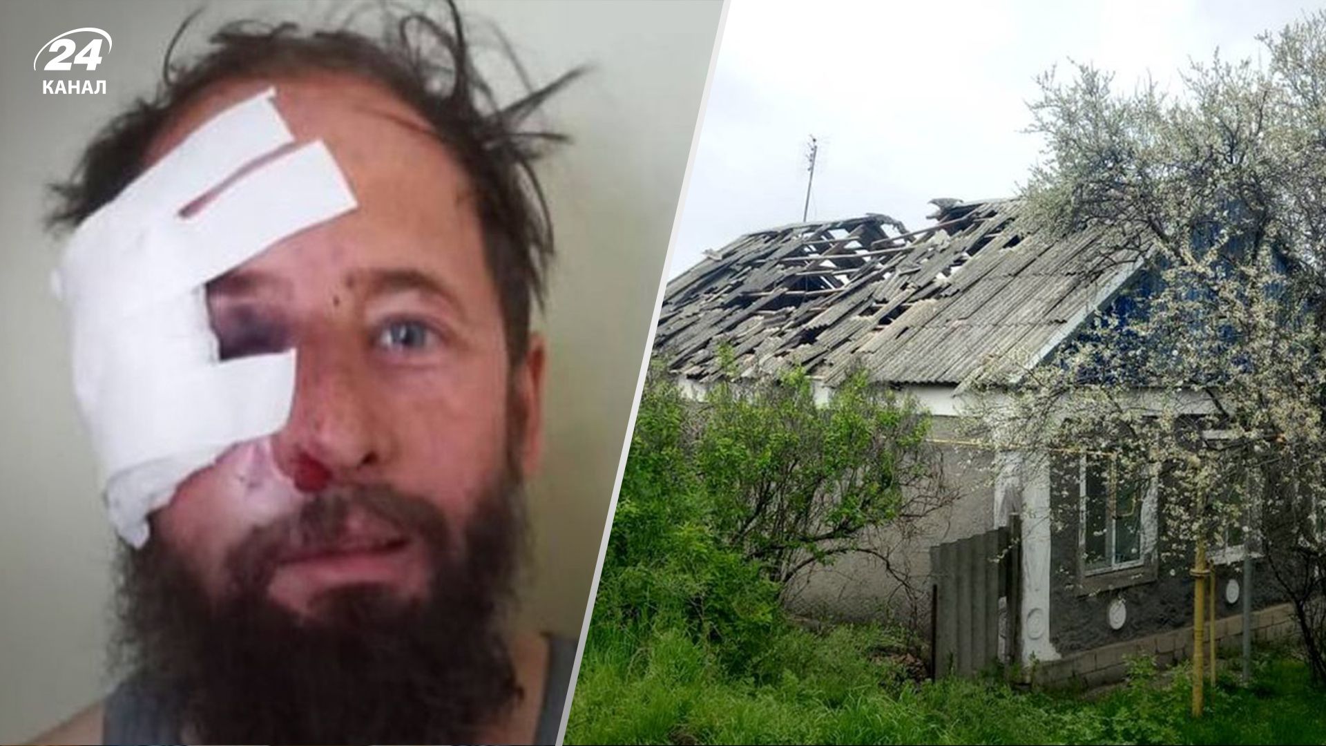 Росіяни скинули снаряд на будинок настоятеля громади ПЦУ у Бериславі Росіяни скинули снаряд на будинок настоятеля громади ПЦУ у Бериславі