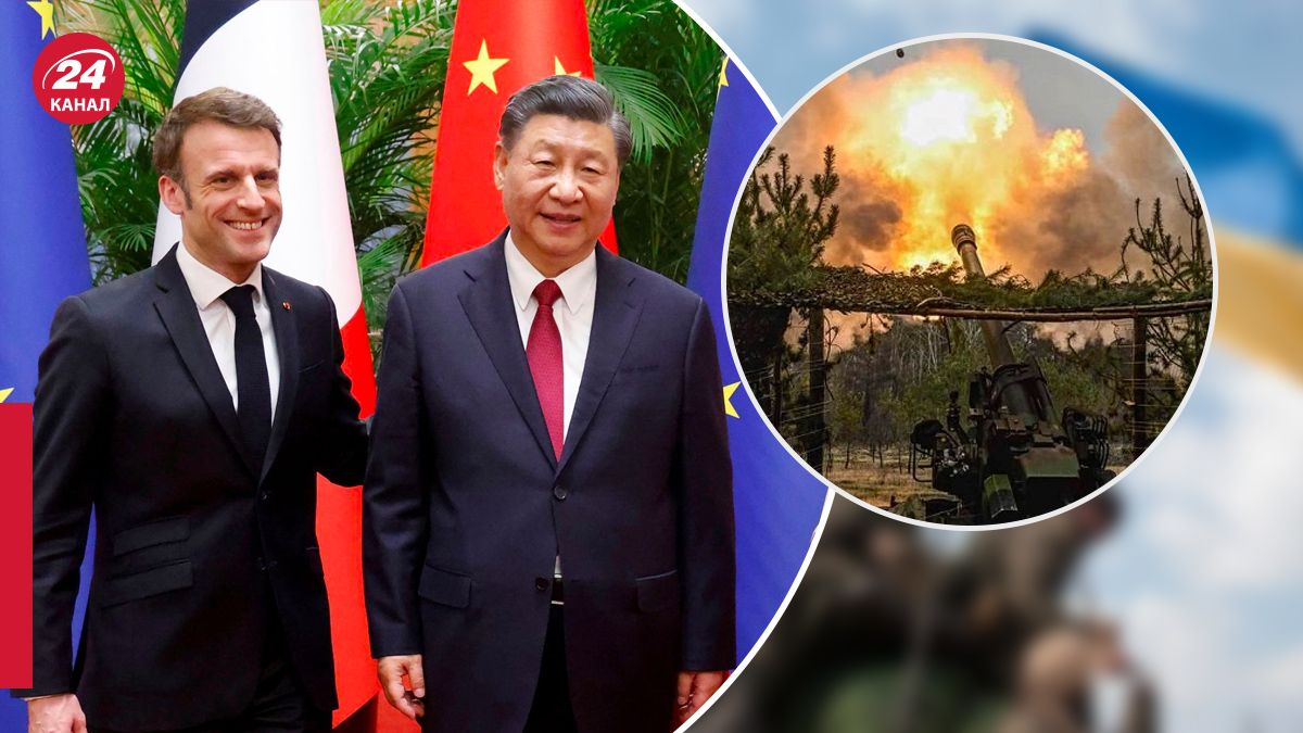 Макрон хотел склонить Китай к помощи Украины – в Bloomberg сказали, какой итог этого - 24 Канал