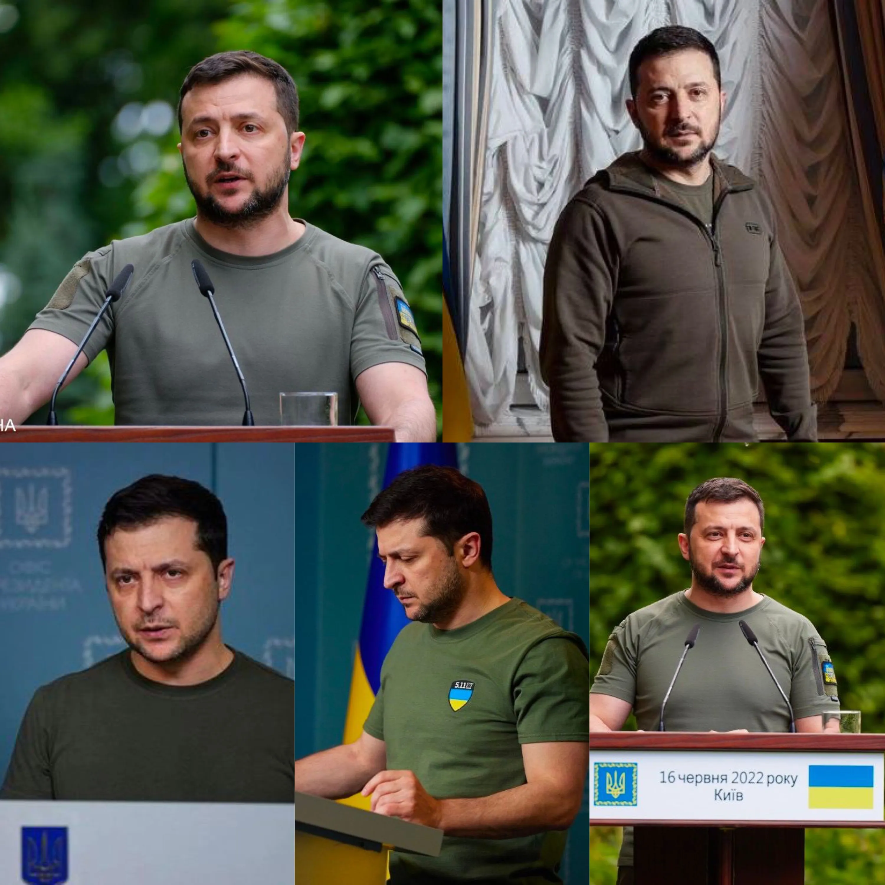 Образ президента від початку повномасштабного вторгнення Образ президента від початку повномасштабного вторгнення