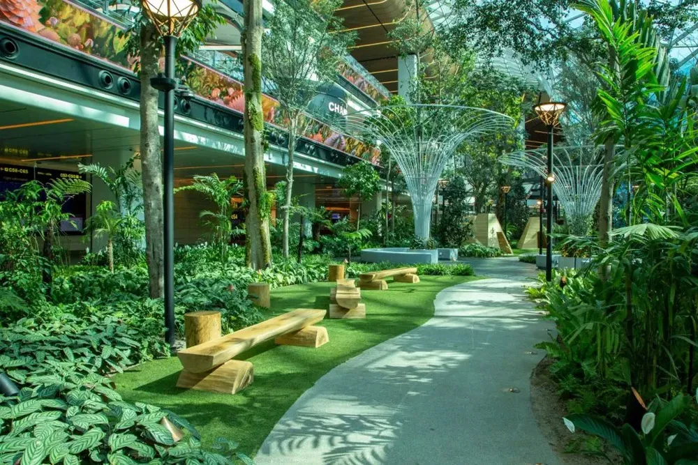 Тропічний сад Orchard в аеропорту Доха Хамад / Фото аеропорт Хамад