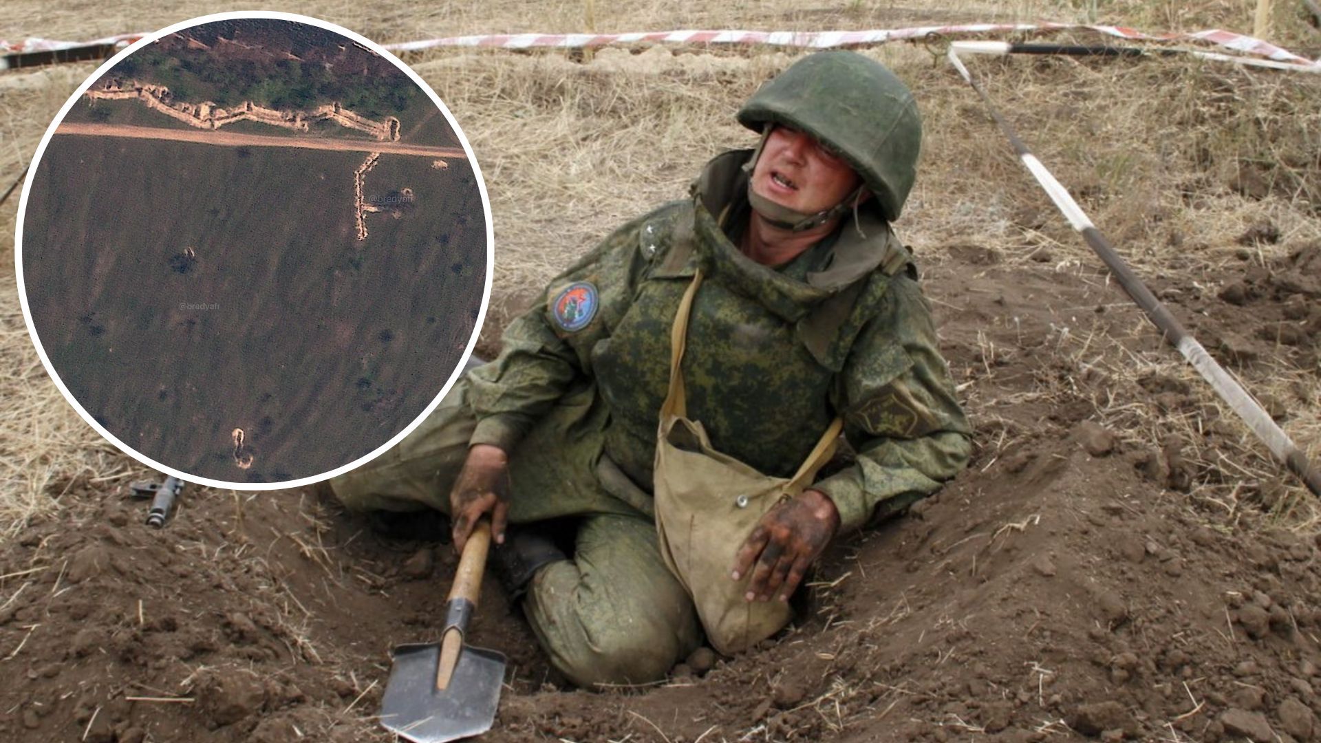 Россияне роют масштабные окопы вдоль Днепра в Херсонской области - фото - 24 Канал Россияне роют масштабные окопы вдоль Днепра в Херсонской области - фото - 24 Канал