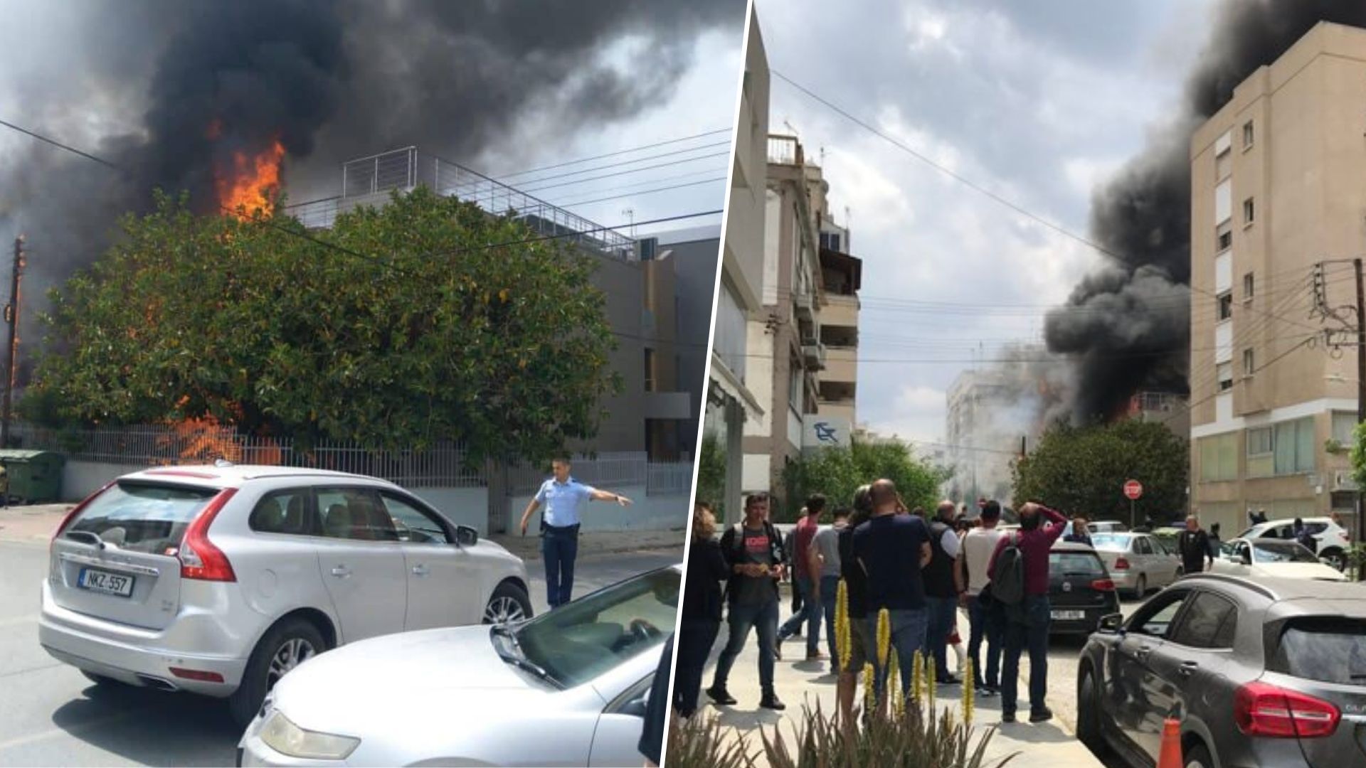 На Кіпрі загорівся російський центр науки та культури - кинули коктейль Молотова - 24 Канал На Кіпрі загорівся російський центр науки та культури - кинули коктейль Молотова - 24 Канал