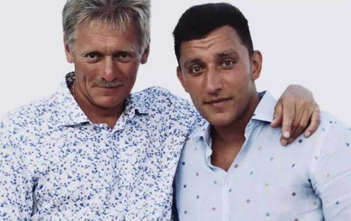 Дмітрій Пєсков помилився на піарі з сином Дмітрій Пєсков помилився на піарі з сином