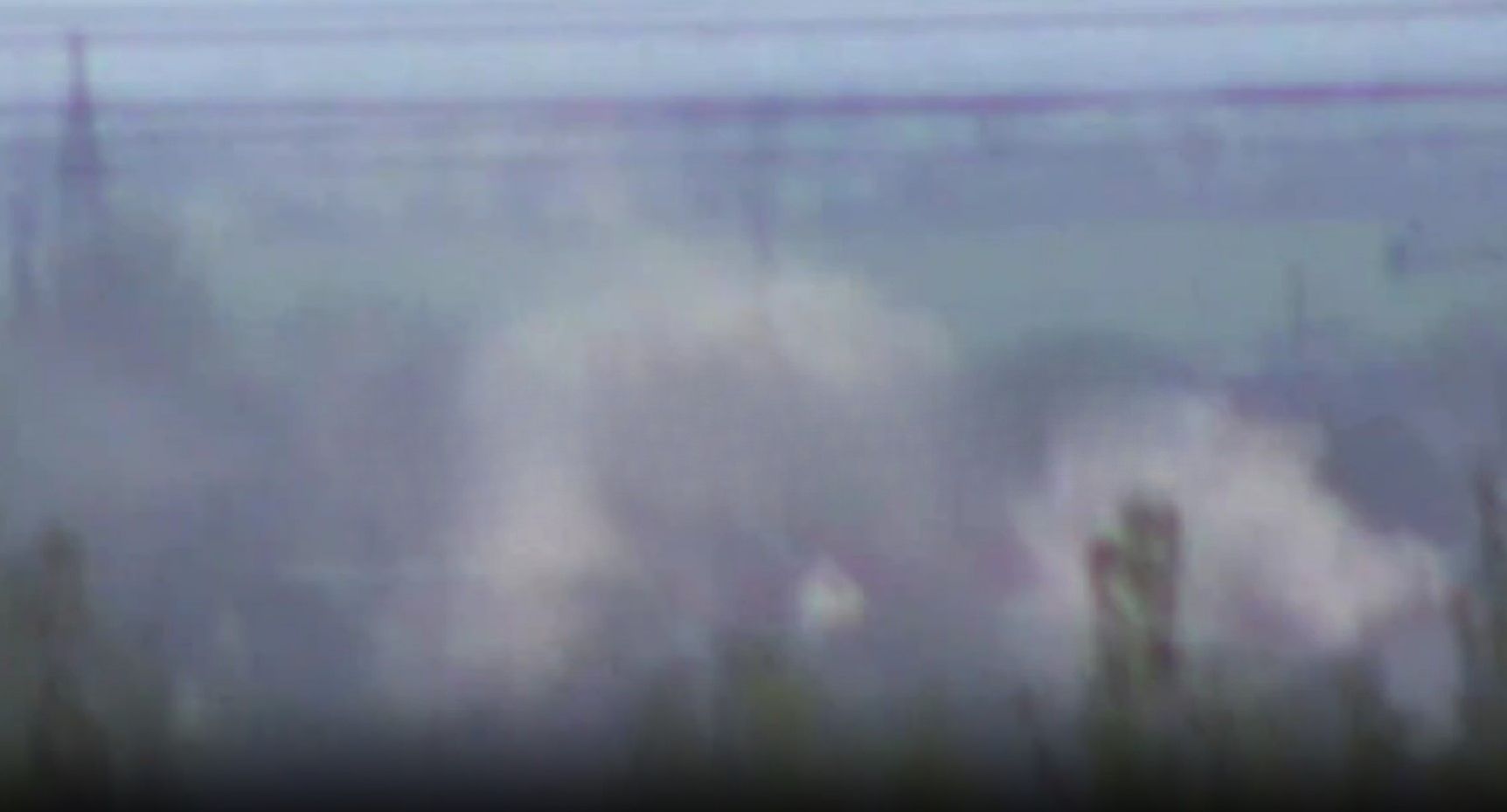 Взрыв в Мелитополе 27 апреля 2023 года - первые кадры