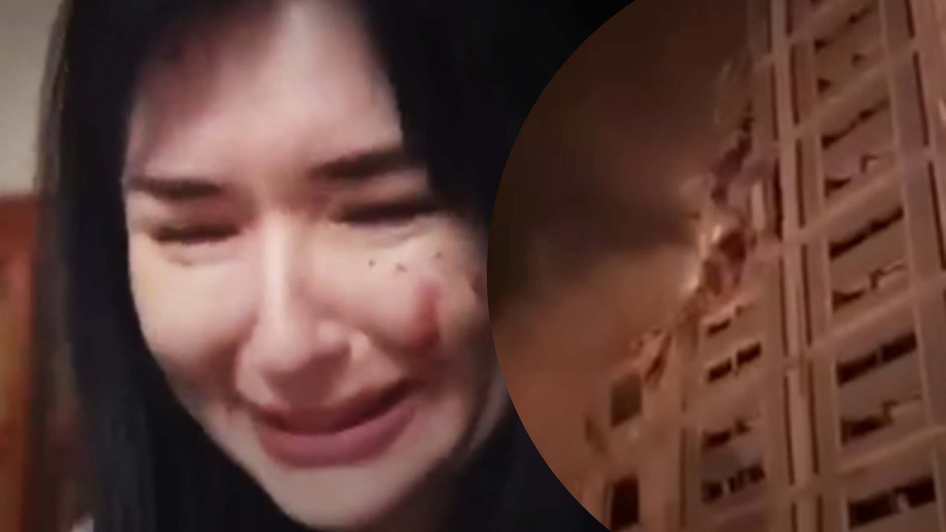 Ми всі в крові, – жителька будинку в Умані не стримала сліз - 24 Канал Ми всі в крові, – жителька будинку в Умані не стримала сліз - 24 Канал