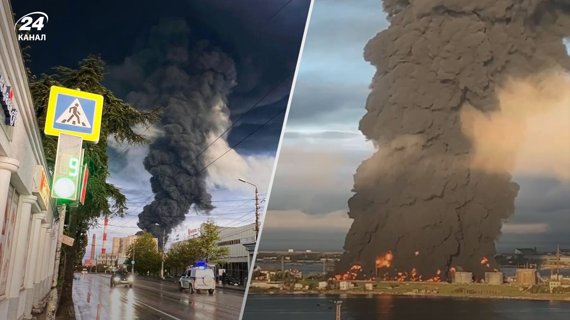 Вибухи на нафтобазі в Севастополі – фото та відео з місця події Вибухи на нафтобазі в Севастополі – фото та відео з місця події