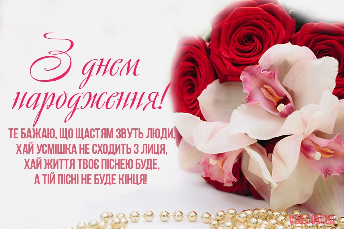 Привітання з Днем народження Привітання з Днем народження