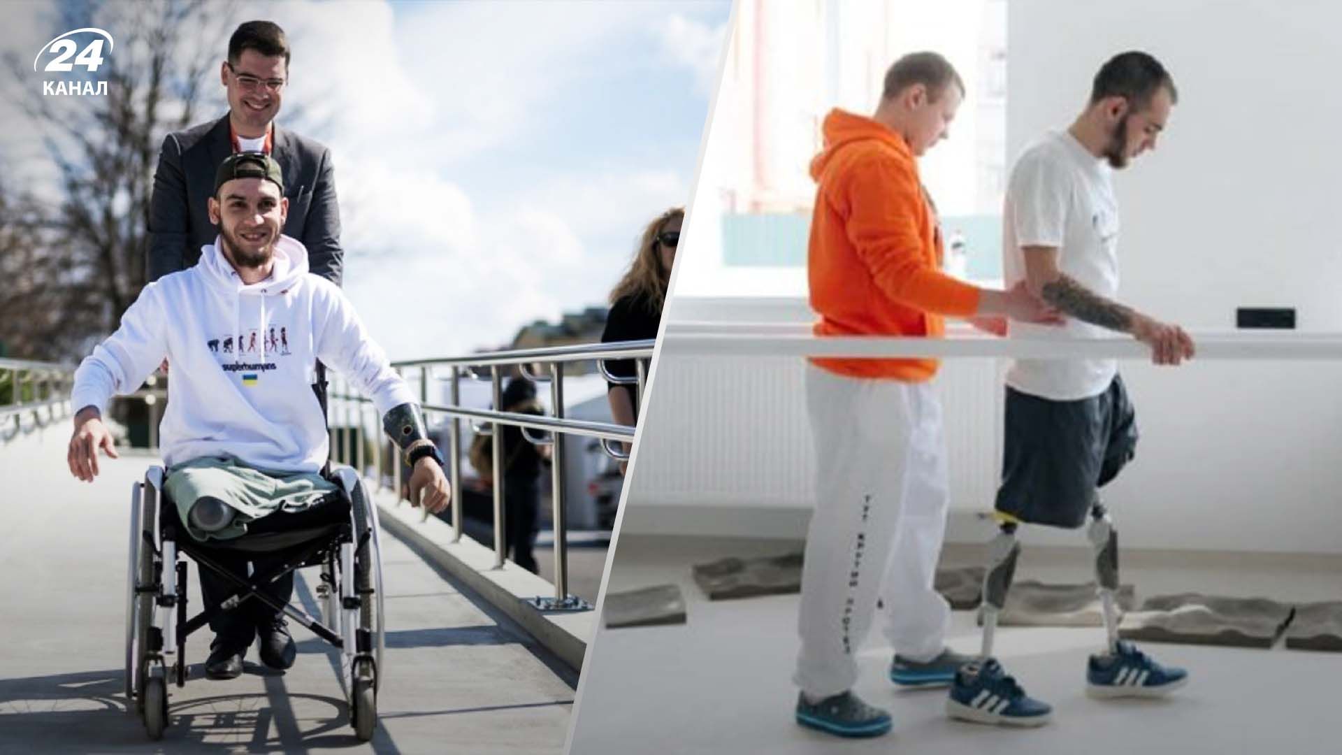 Як військовий з потрійною ампутацією вчиться жити з протезами Як військовий з потрійною ампутацією вчиться жити з протезами