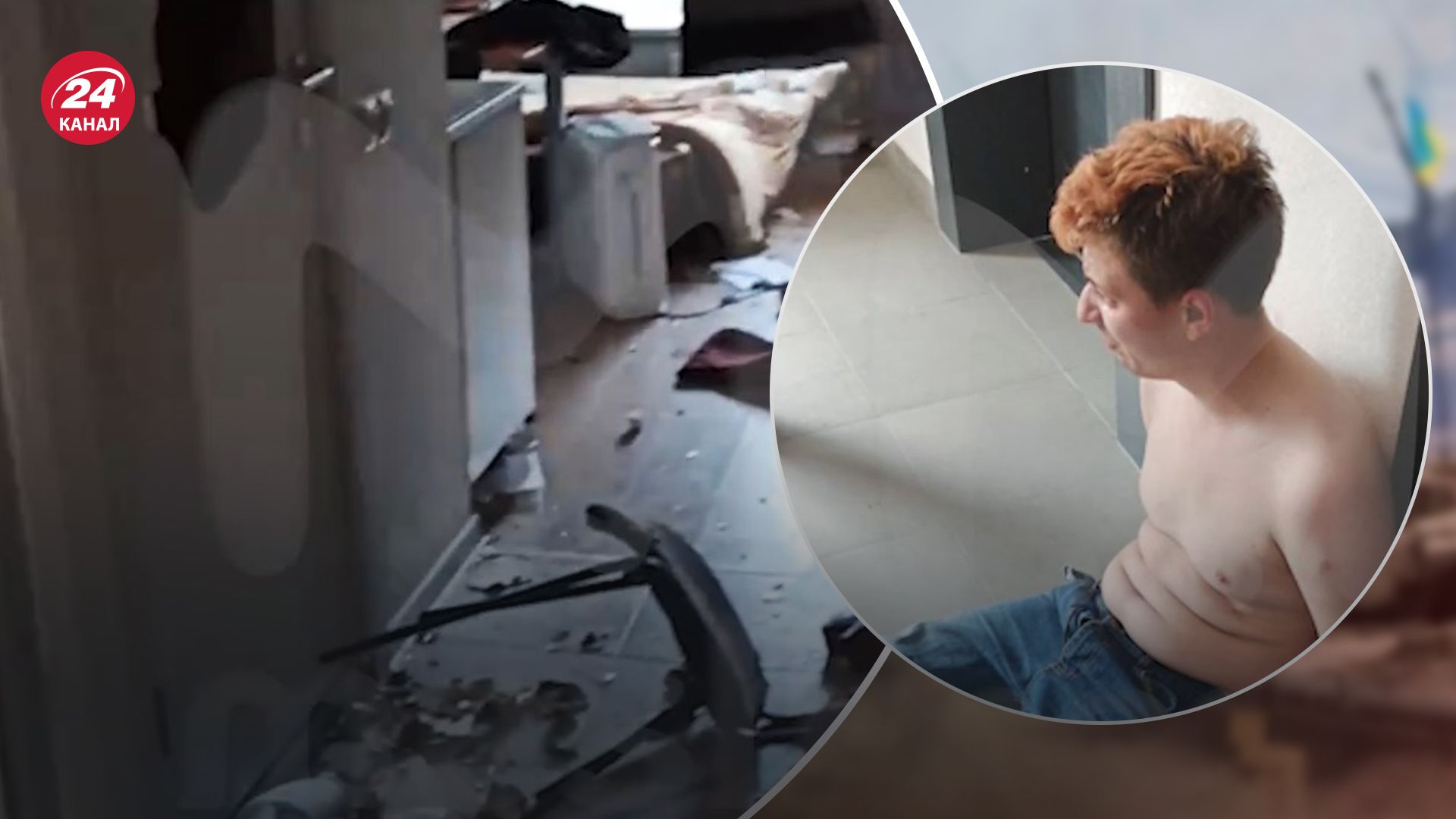 Під Москвою чоловік розгромив під’їзд молотком Під Москвою чоловік розгромив під’їзд молотком