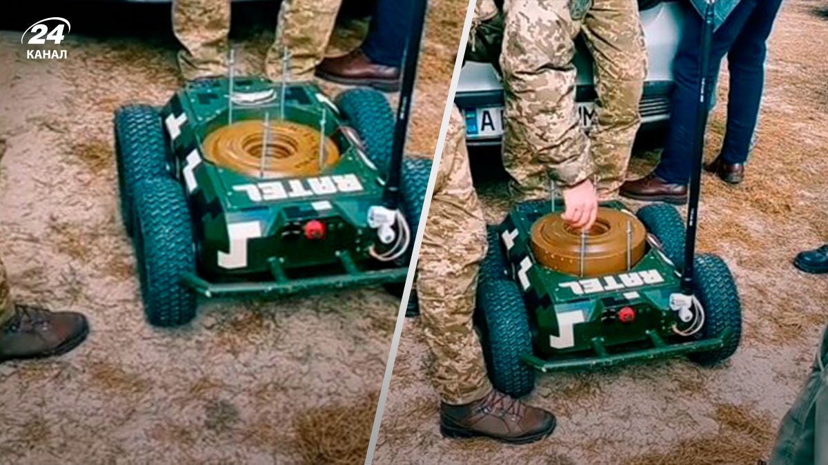 В Україні готують наземний дрон RATEL - 24 Канал В Україні готують наземний дрон RATEL - 24 Канал