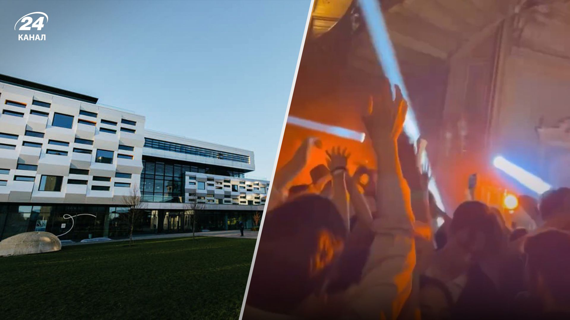 Студенты частного университета организовали вечеринку в Доме ученых Студенты частного университета организовали вечеринку в Доме ученых