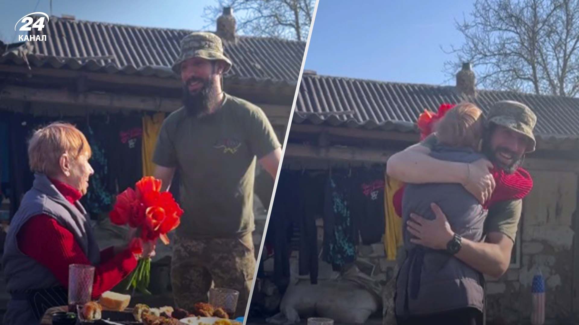 Бабушка не сразу узнала внука Бабушка не сразу узнала внука