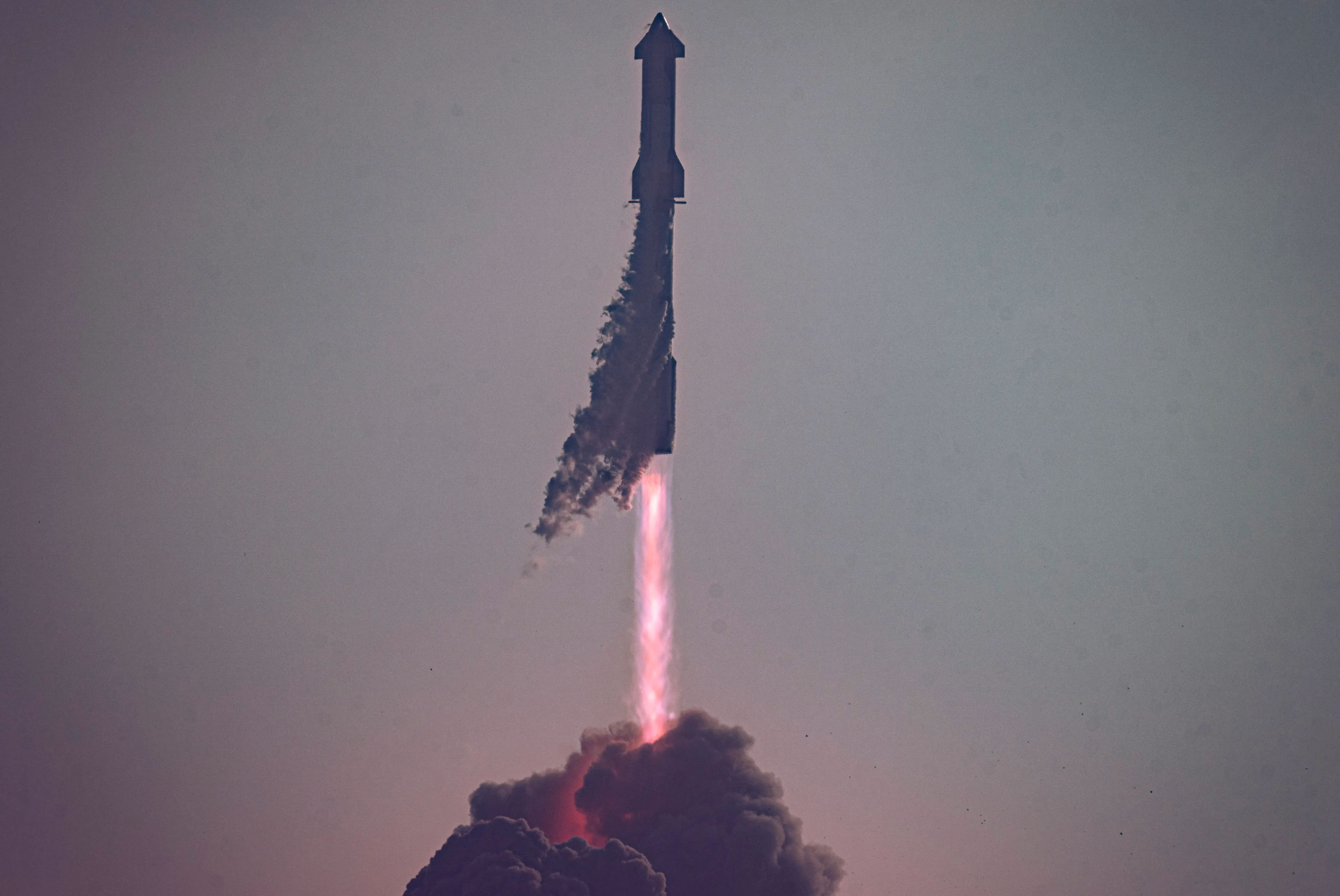 Starsip після старту Starsip після старту