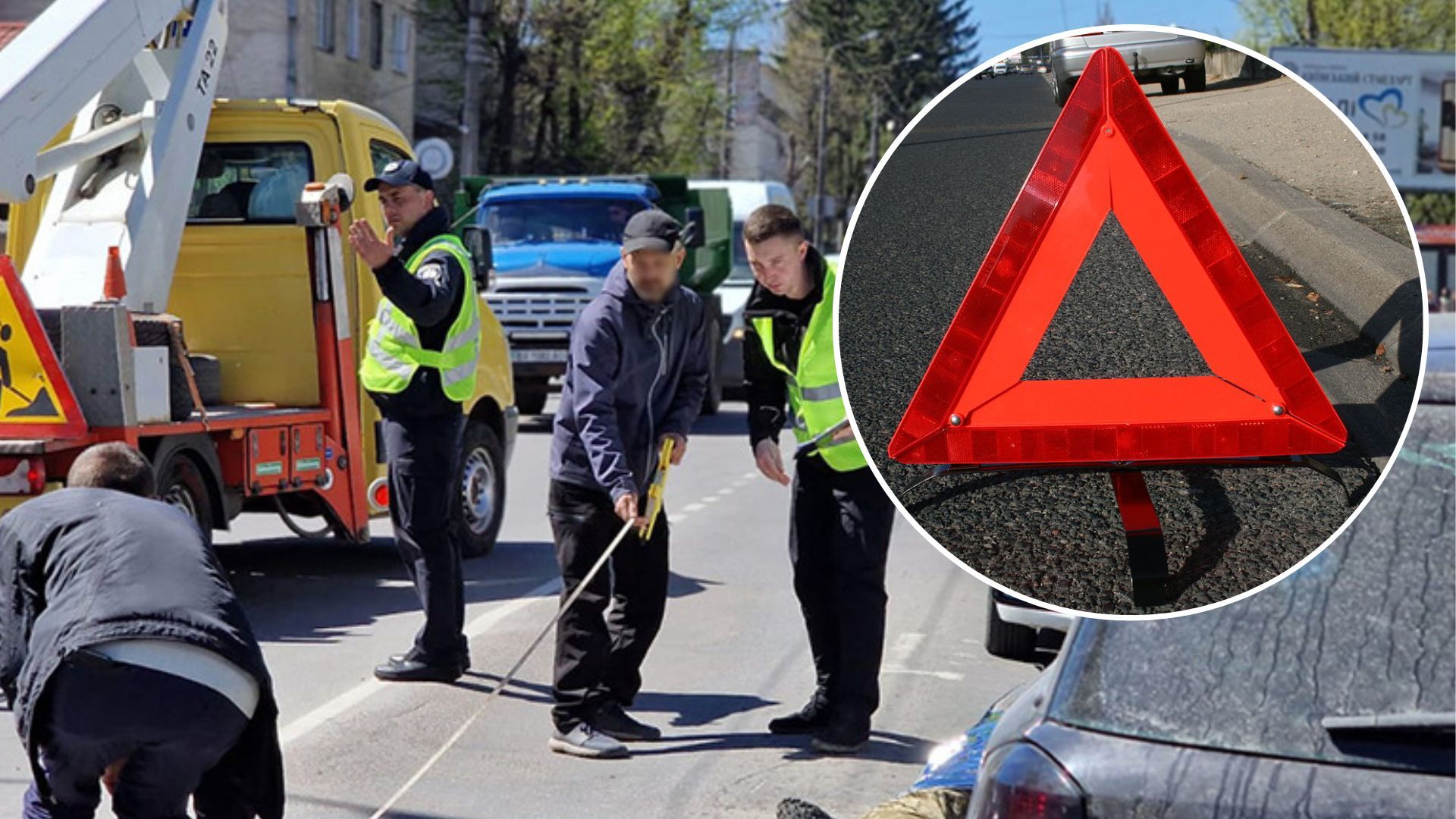 ДТП в Хмельницком - водитель сбил полицейскую и военных 1 мая - 24 Канал