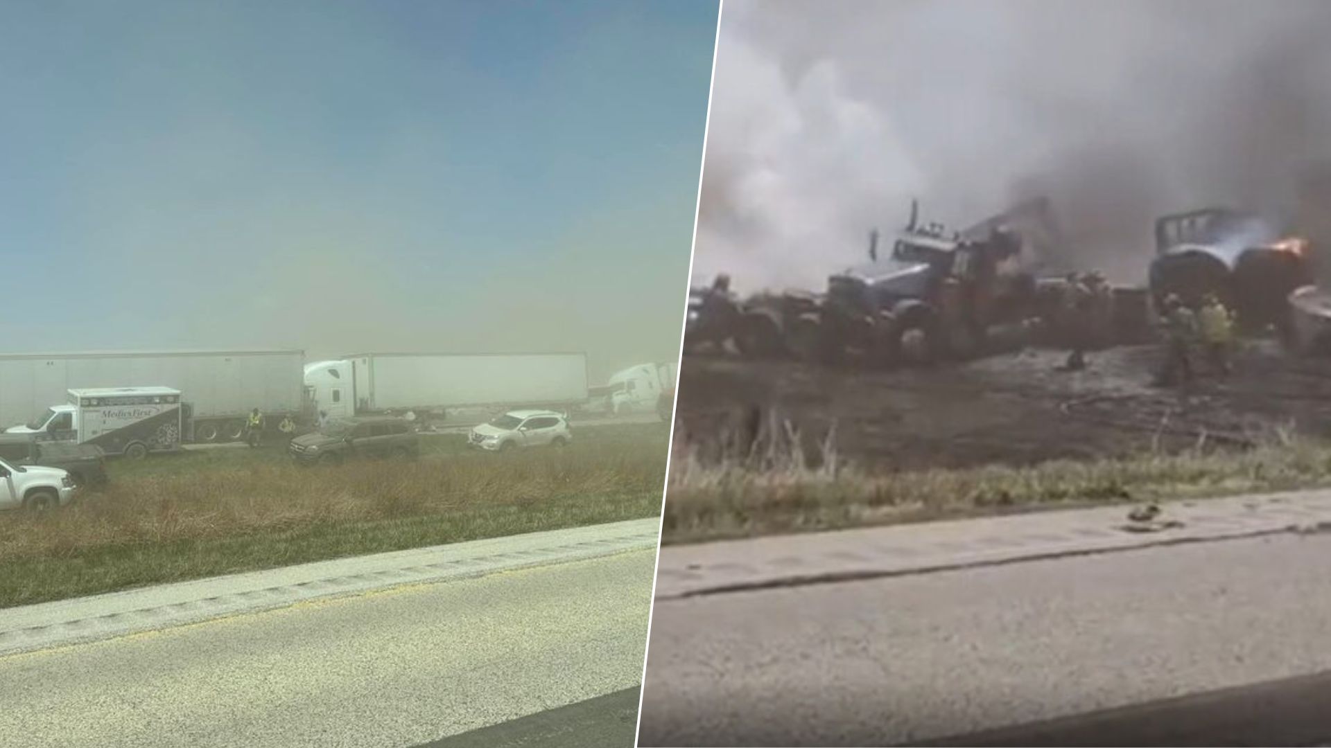 США накрила пилова буря та призвела до ДТП - загинуло 6 осіб - 24 Канал США накрила пилова буря та призвела до ДТП - загинуло 6 осіб - 24 Канал