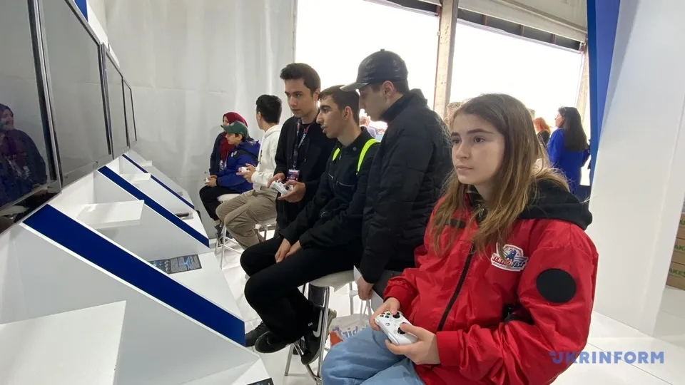 Украинский стенд на выставке Teknofest 2023 Украинский стенд на выставке Teknofest 2023