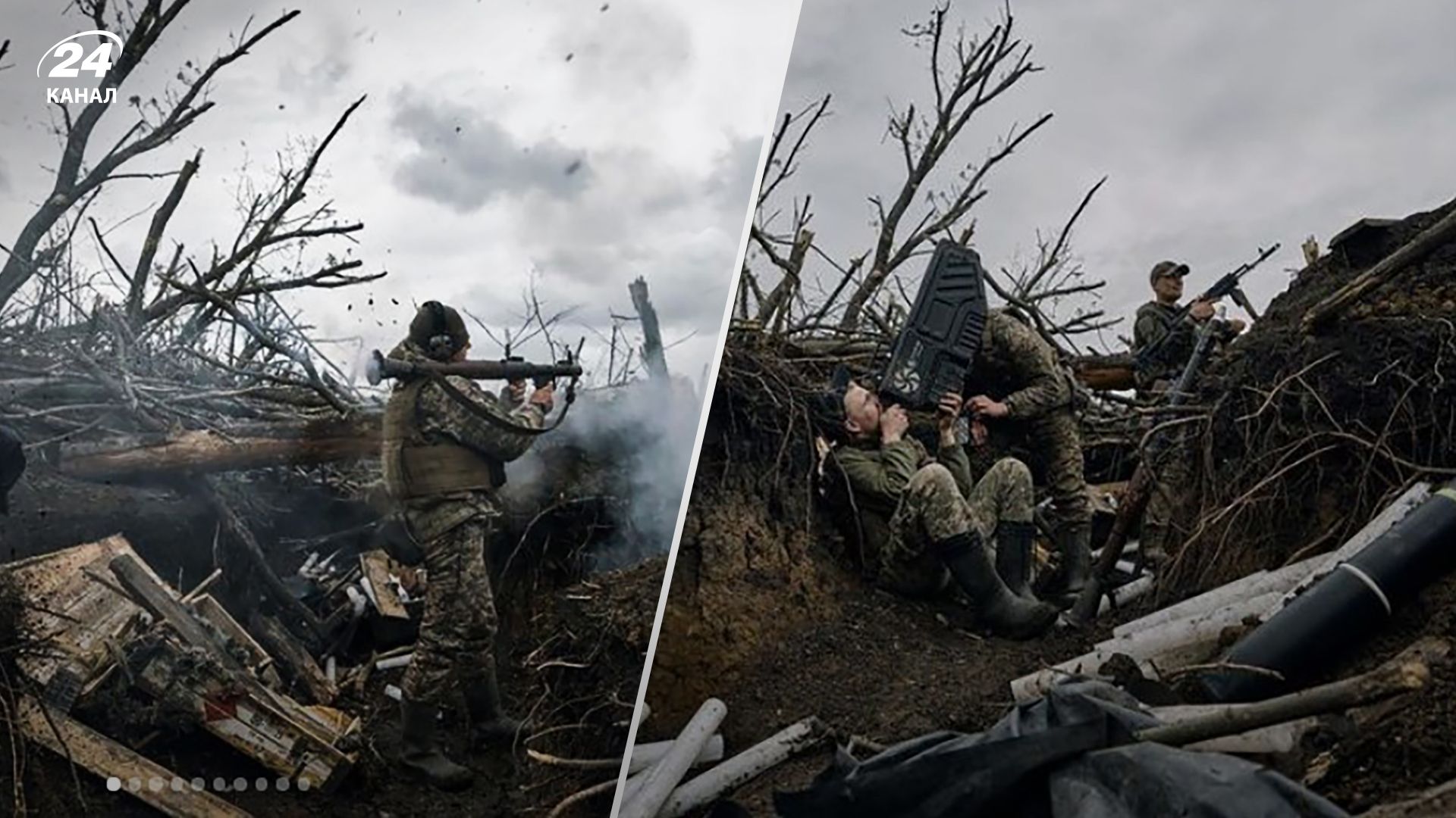 Константин и Влада Либеровы показали, как живут пехотинцы 53 бригады под Авдеевкой - фото