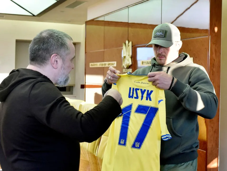Усик стал лицом украинского футбола
