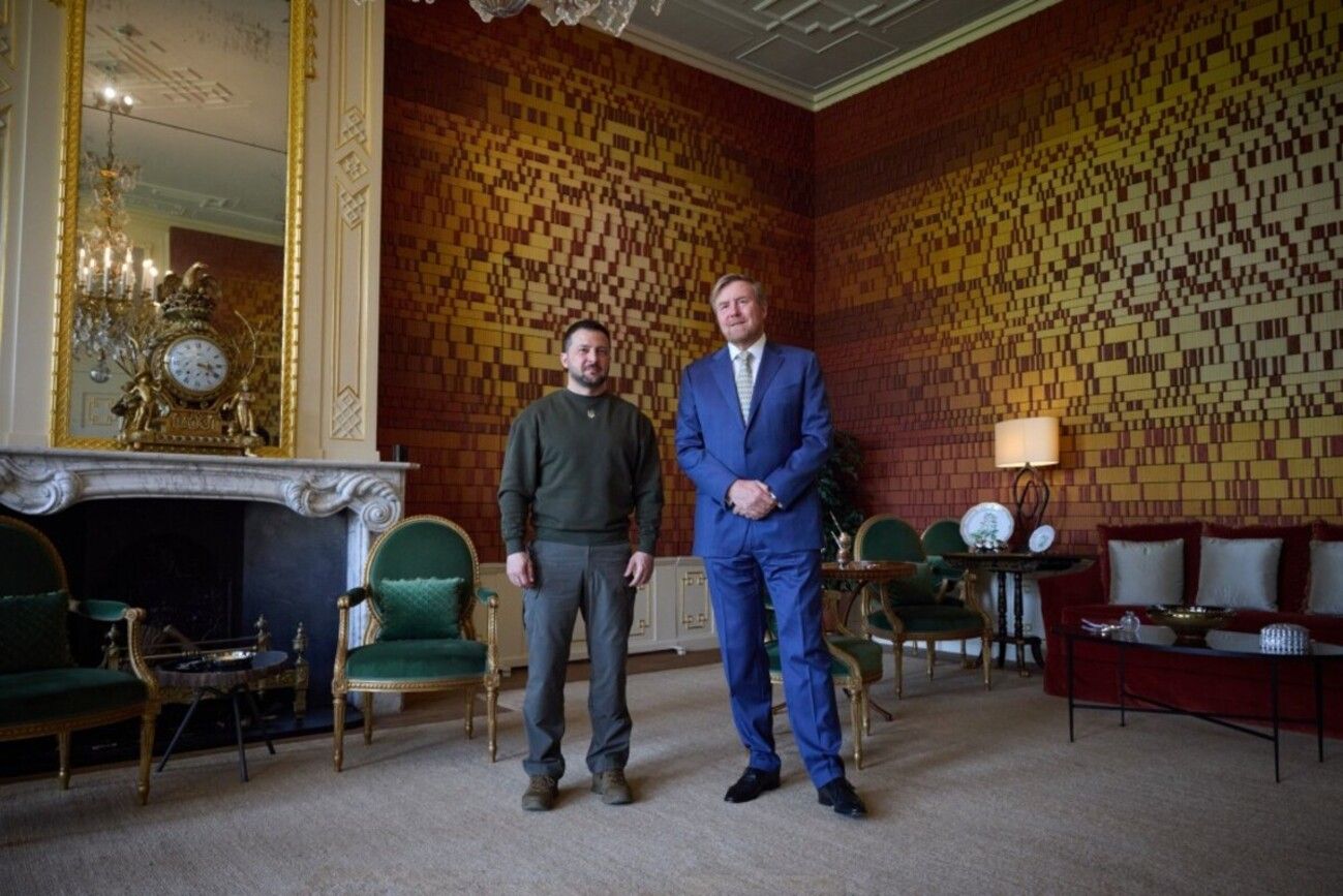 Володимир Зеленський та король Віллем-Александр зустрілися у Нідерландах 4 травня 2023