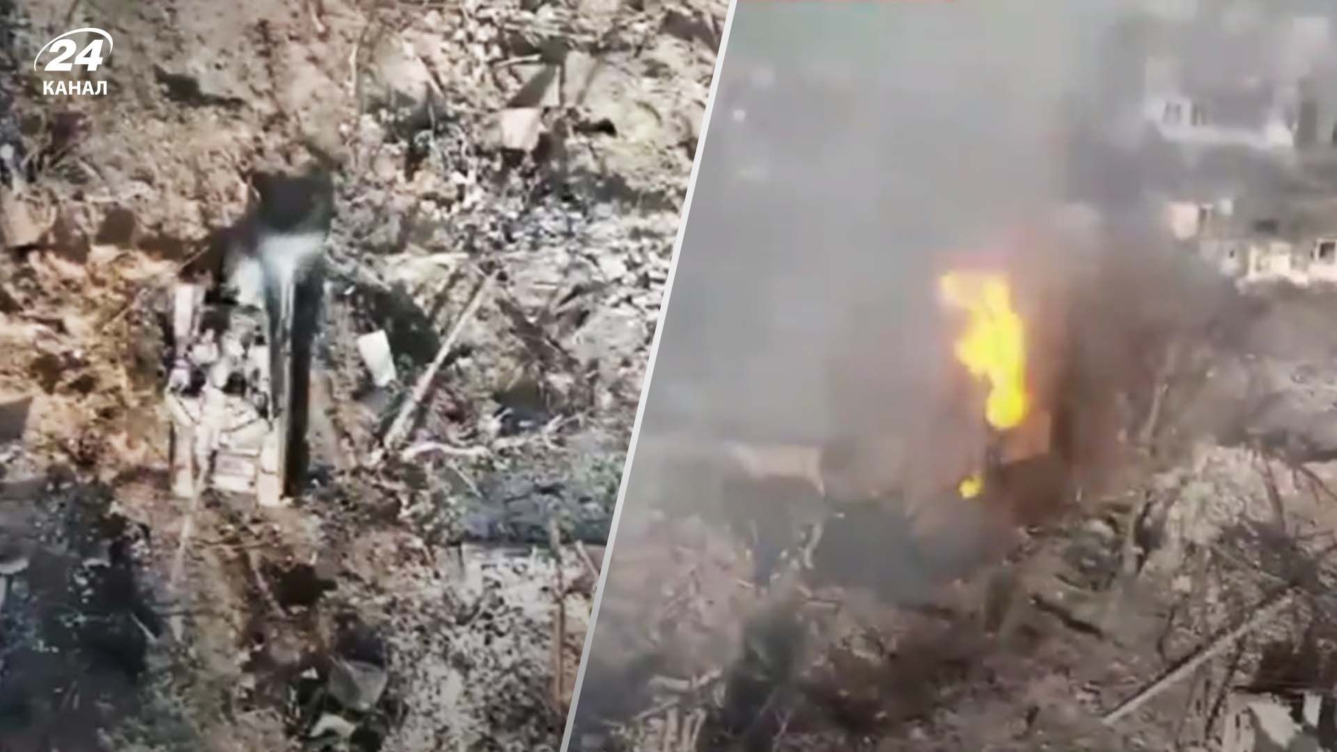 Як ЗСУ ліквідували ворожий танк Як ЗСУ ліквідували ворожий танк