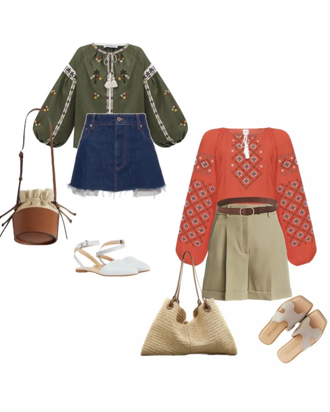 Стильні образи з вишиванкою Стильні образи з вишиванкою