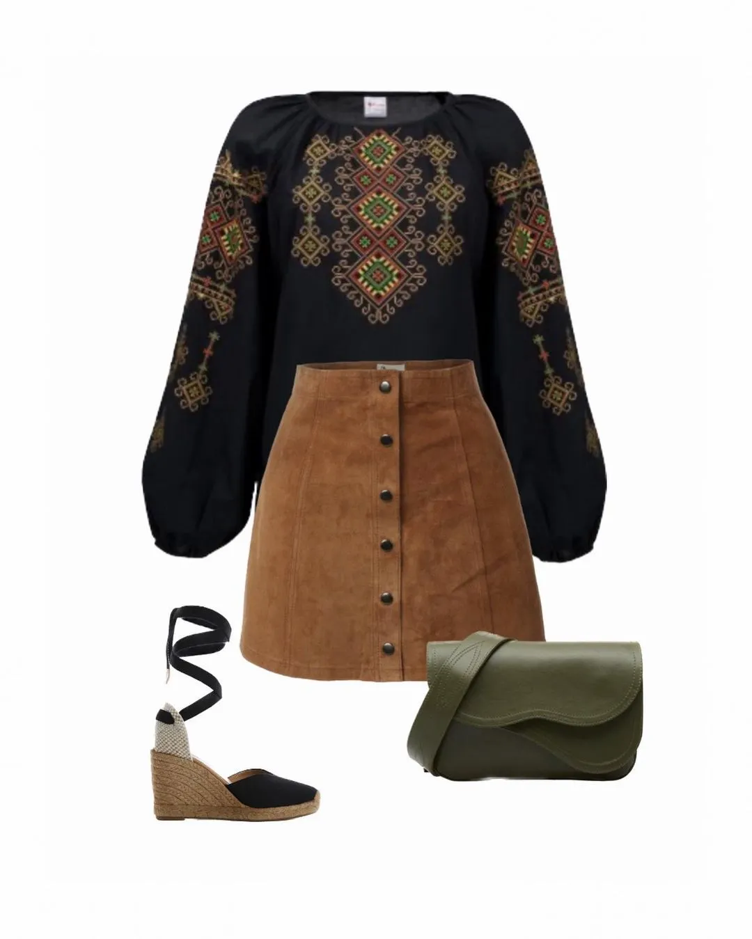 Стильні образи з вишиванкою Стильні образи з вишиванкою