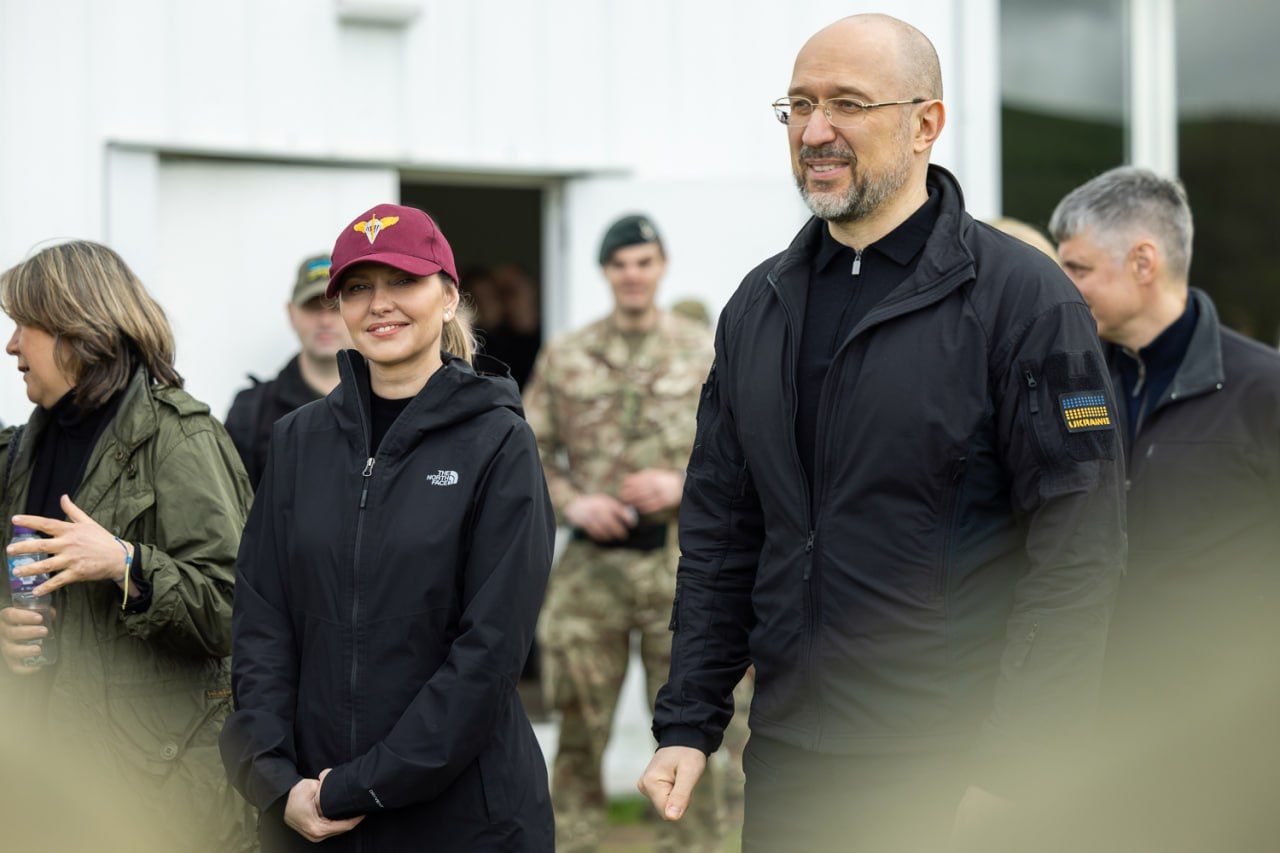 Шмигаль общается с украинцами в Британии