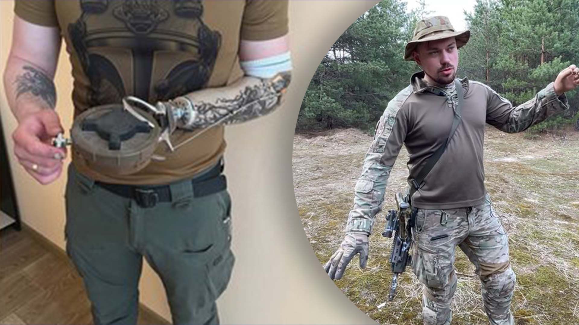 Військовий повернувся з лікування в Нідерландах та навчає інших Військовий повернувся з лікування в Нідерландах та навчає інших