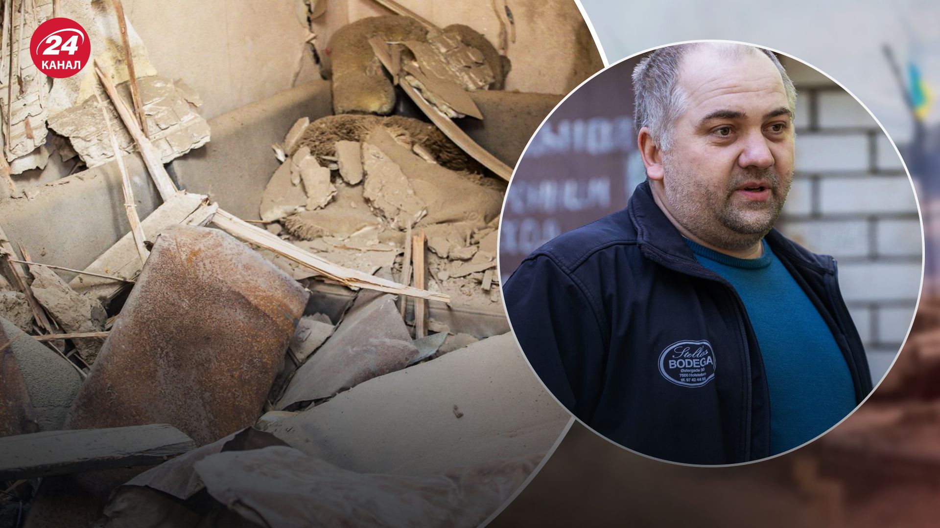 В Днепре обломки ракеты попали в жилой дом В Днепре обломки ракеты попали в жилой дом