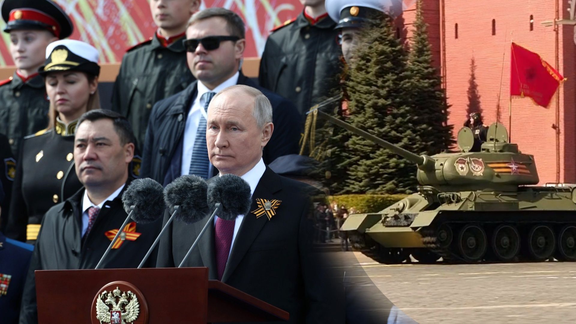 Путин слабо выступил на параде 9 мая