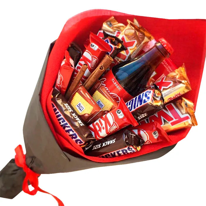 Букет з батончиків Букет з батончиків