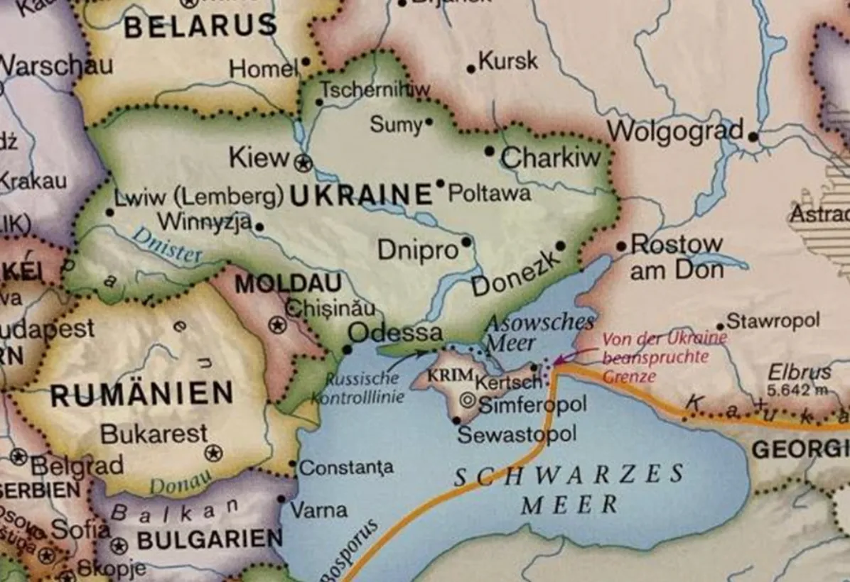 National Geographic Kids некорректно изобразила Крым на карте
