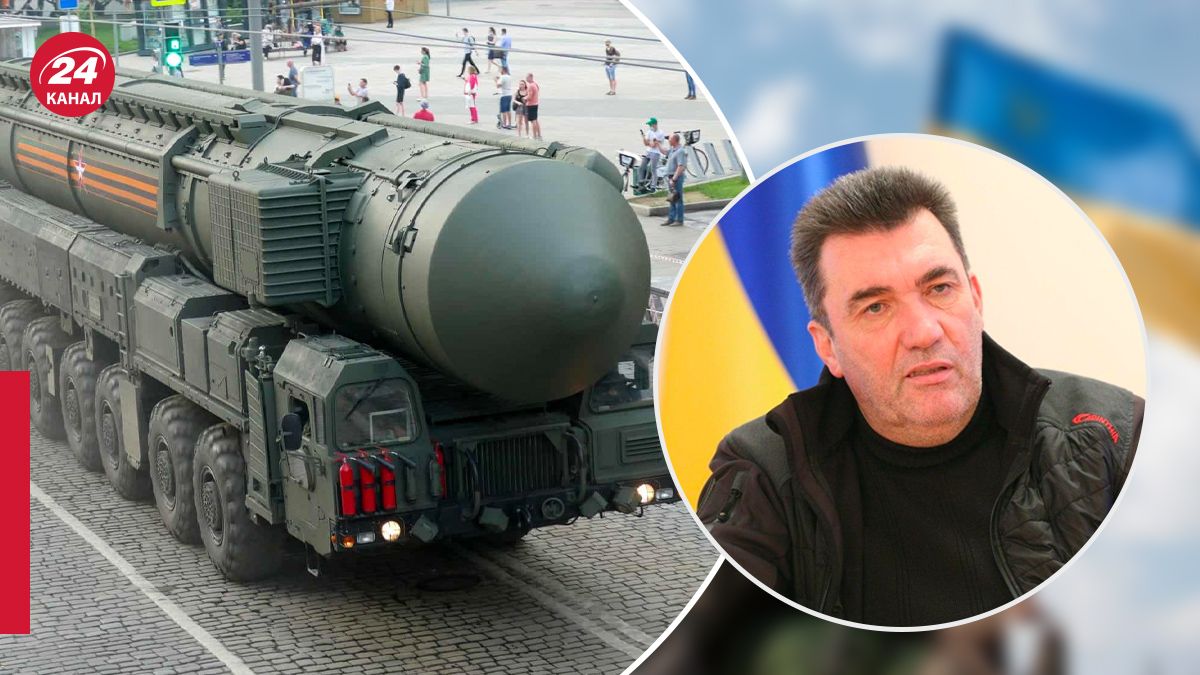 Данілов про застосування Росією ядерки Данілов про застосування Росією ядерки