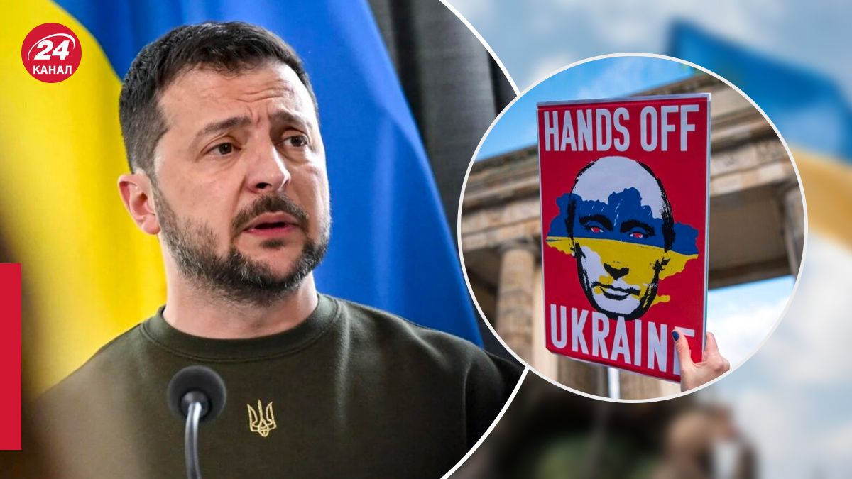 Зеленський про мотивацію України та Росії у цій війні Зеленський про мотивацію України та Росії у цій війні