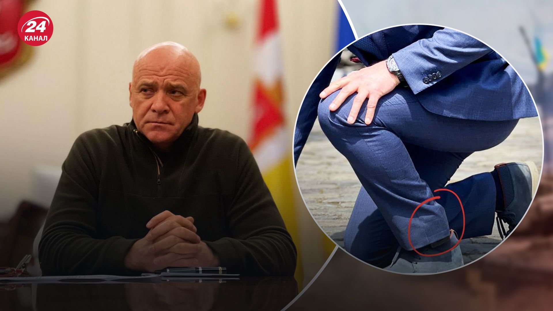 Мэр Одессы был замечен с электронным браслетом Мэр Одессы был замечен с электронным браслетом