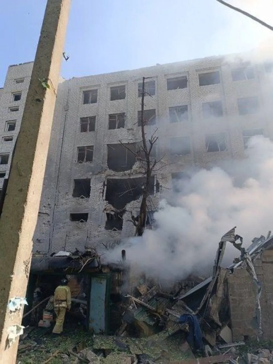 У мережі опублікували наслідки прильоту У мережі опублікували наслідки прильоту