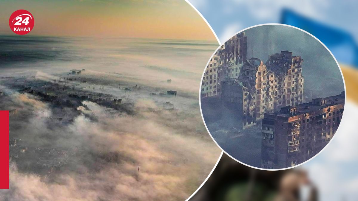 Бахмут превратился в руины Бахмут превратился в руины