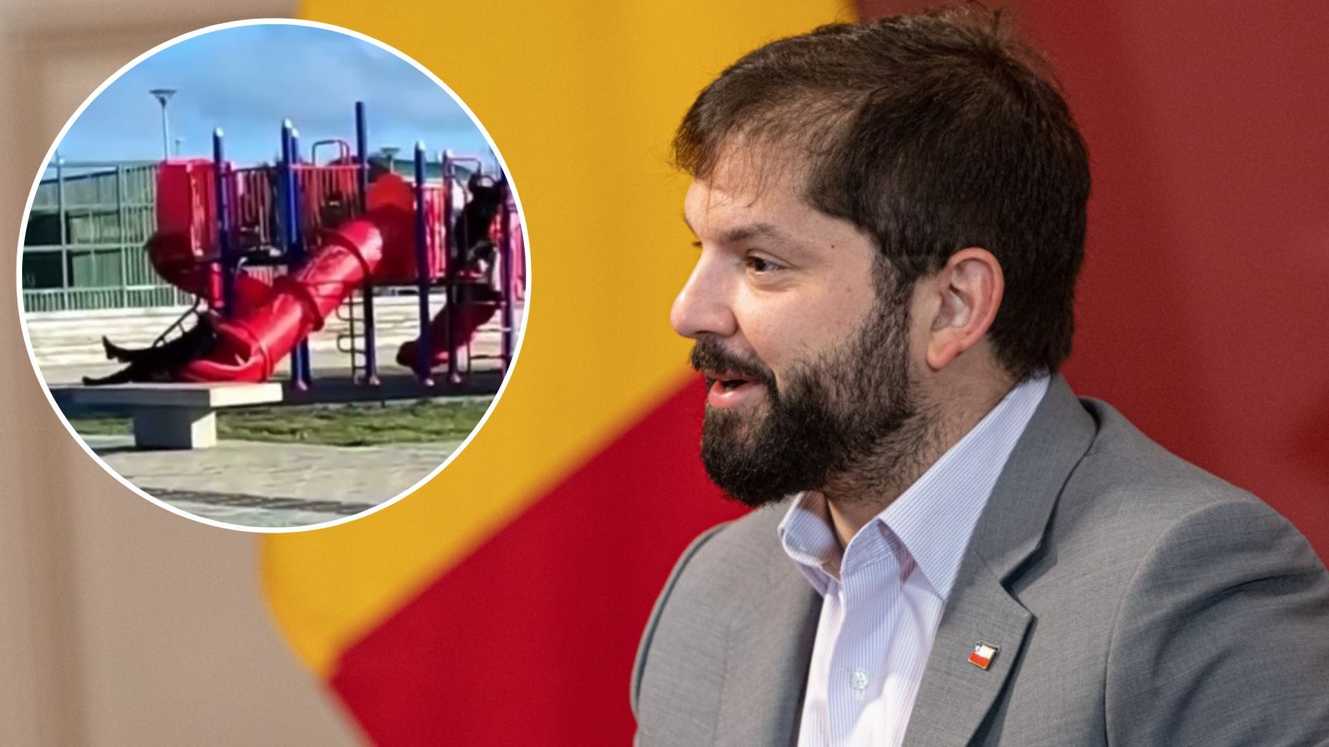 Президент Чилі застряг у дитячій гірці - як Борича заспокоїла його дружина - 24 Канал Президент Чилі застряг у дитячій гірці - як Борича заспокоїла його дружина - 24 Канал