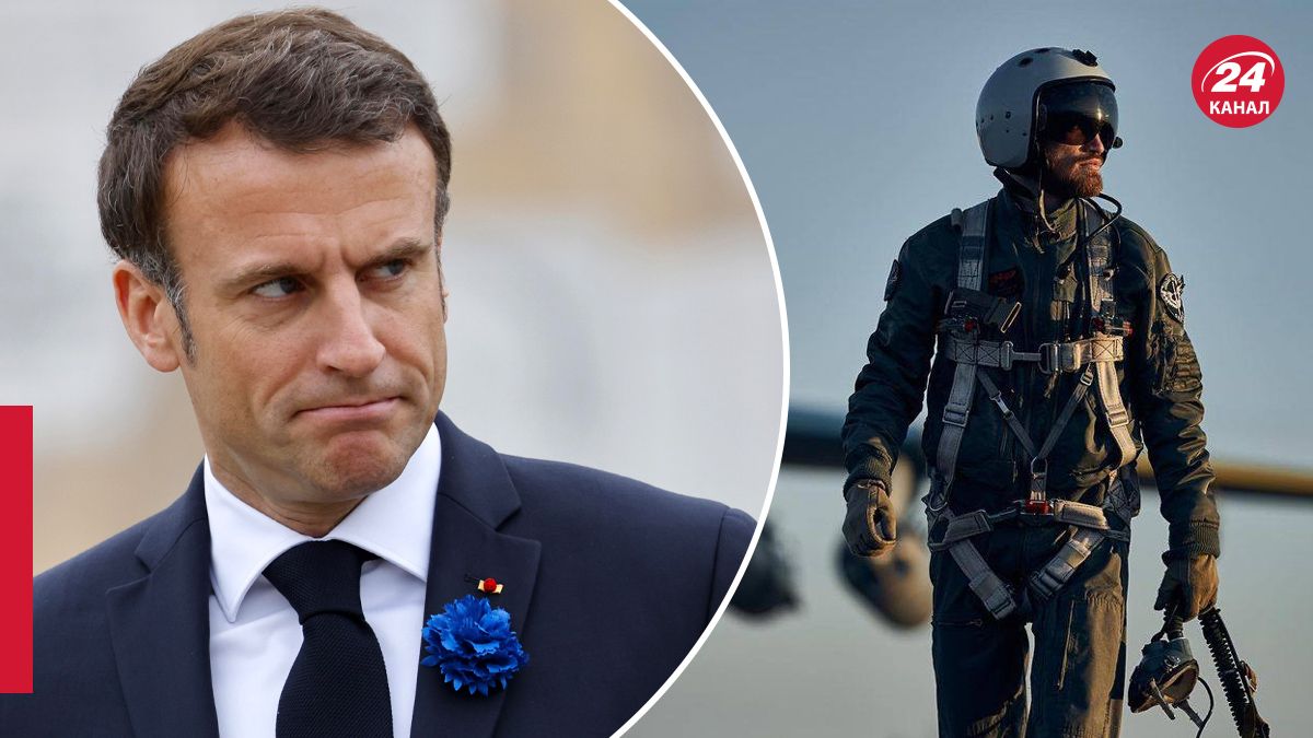 Макрон про навчання українських пілотів у Франції Макрон про навчання українських пілотів у Франції