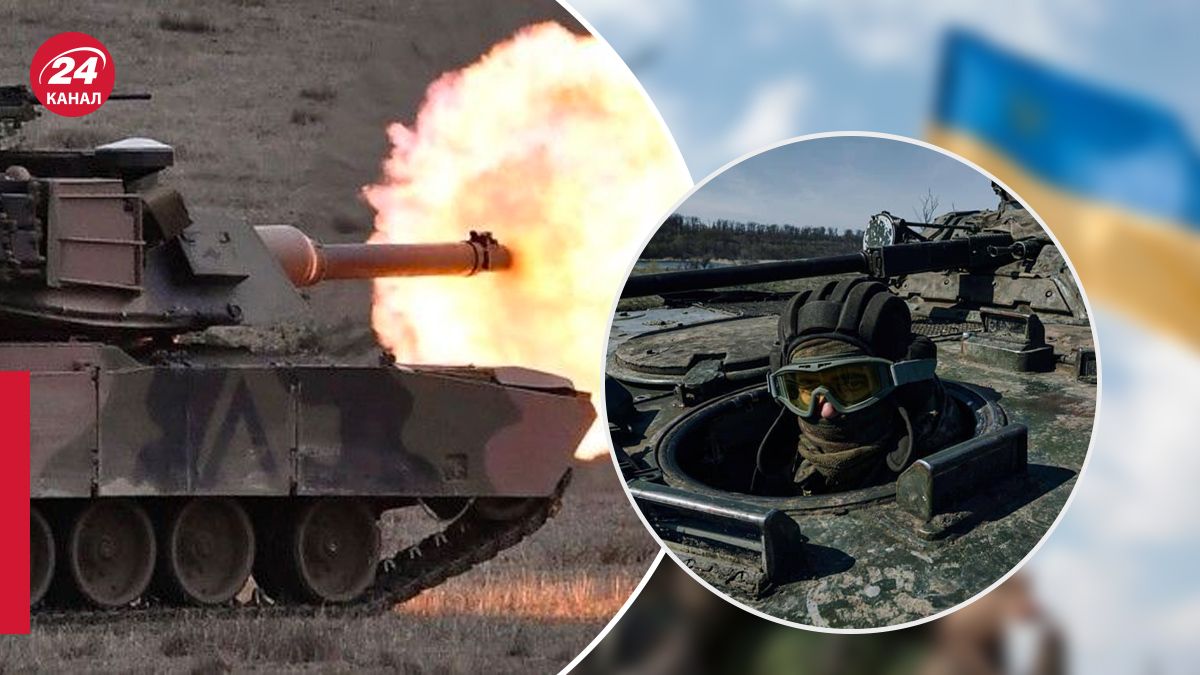 Обучение украинских военных на танках Abrams