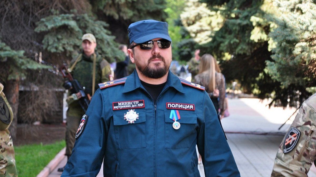 Так называемый глава МВД "ЛНР" Игорь Корнет Так называемый глава МВД "ЛНР" Игорь Корнет
