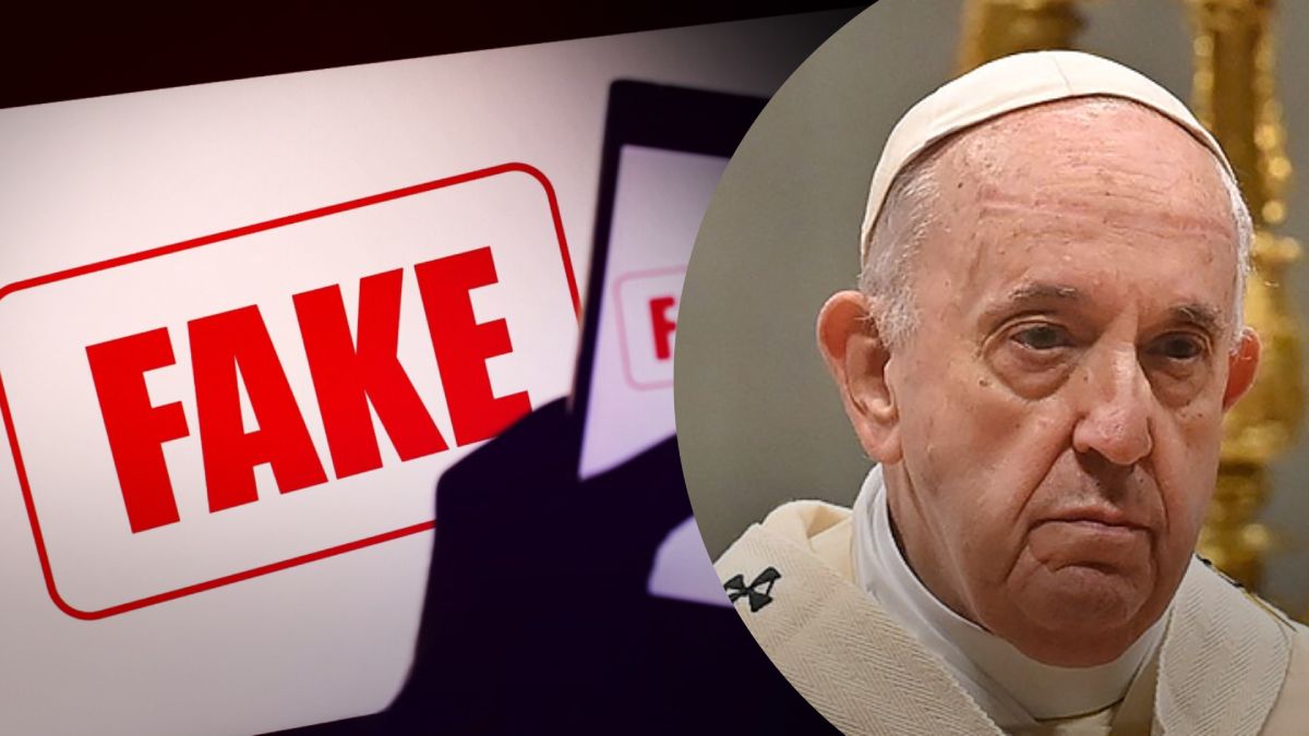 Росія поширює новий фейк про Зеленського та Папу Римського Росія поширює новий фейк про Зеленського та Папу Римського
