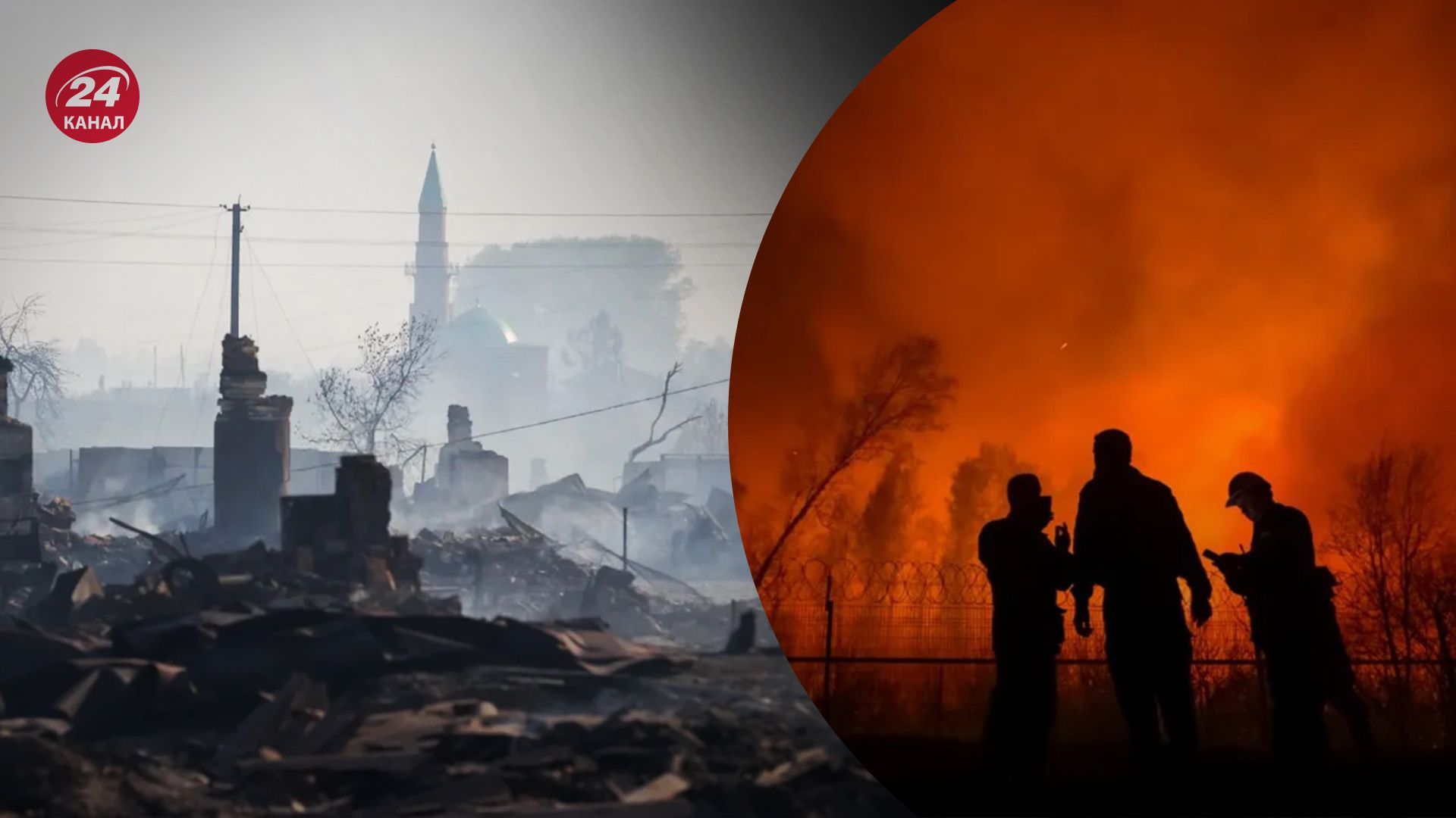 В России сгорело более 6 тысяч зданий