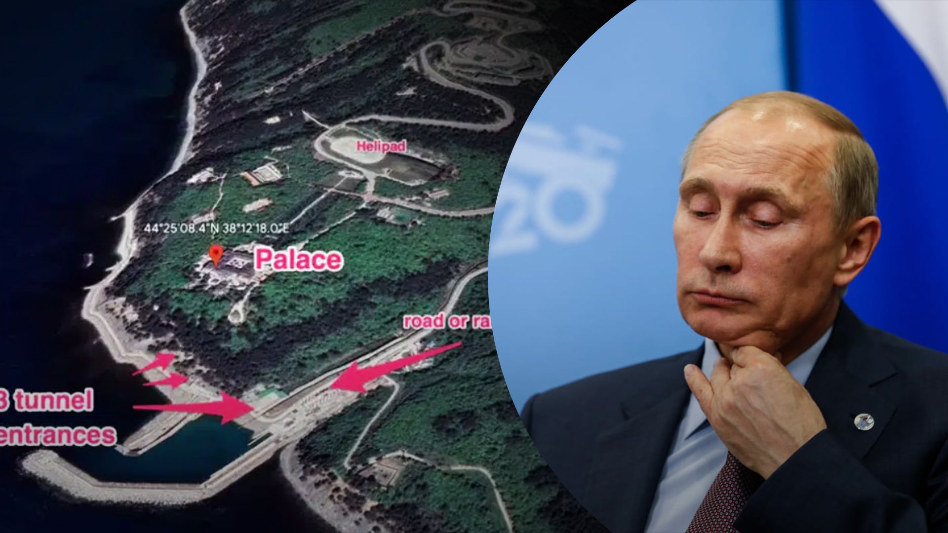 Путін має бункер у Геленджику – як він побудований – детальні схеми