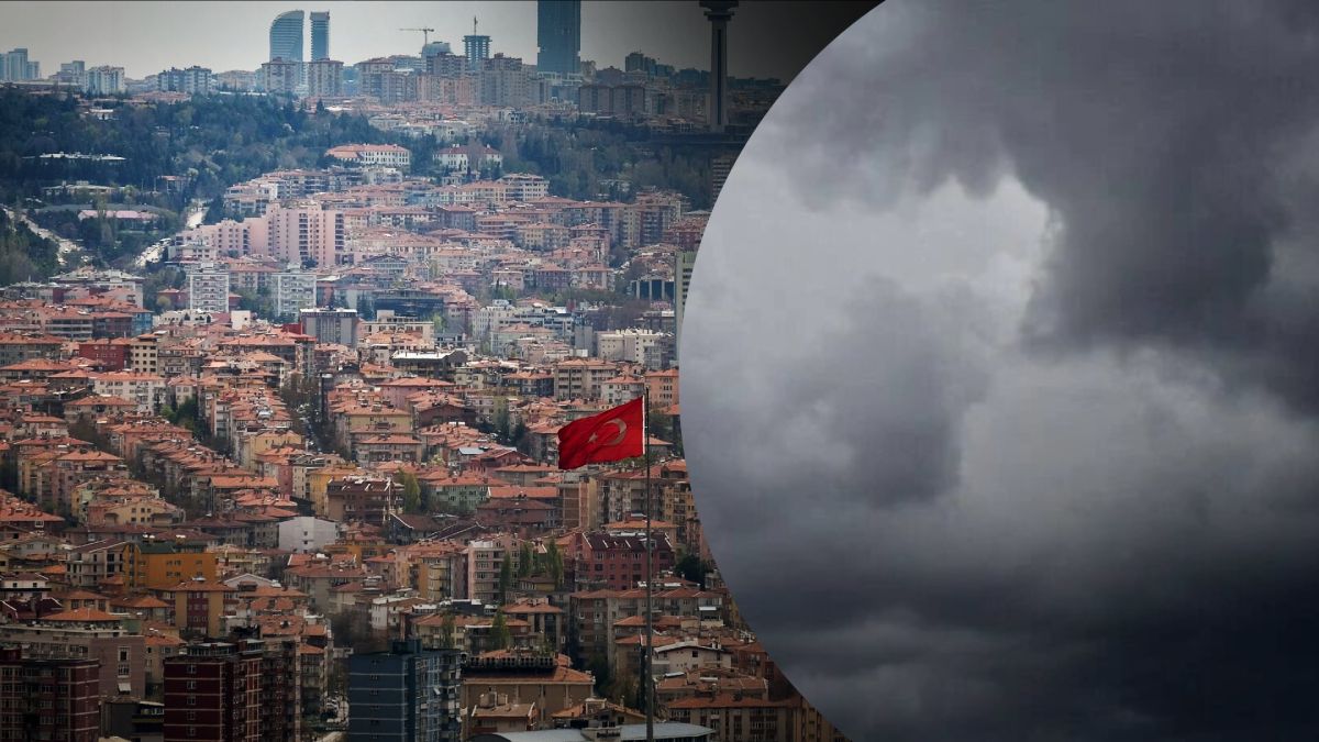 В Анкаре поднялся серьезный шторм